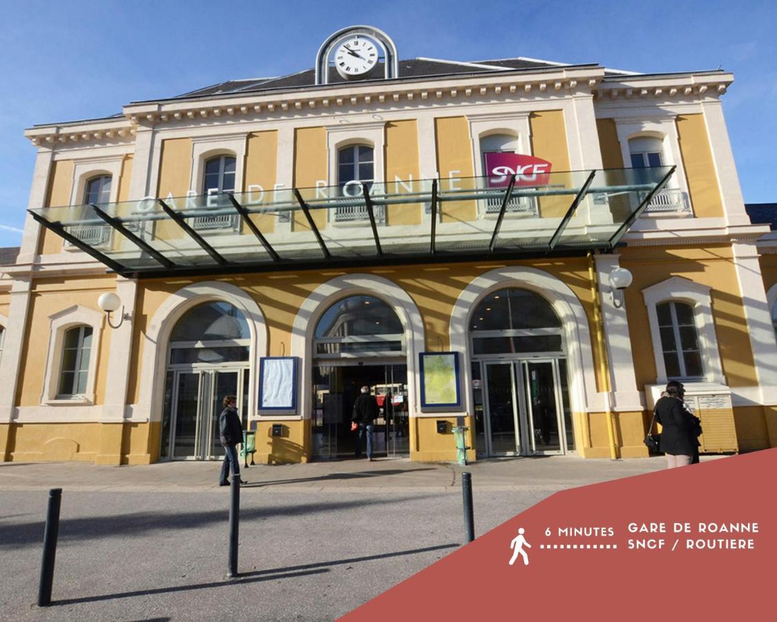 Artgrey * Ideal Pro * Roanne Secteur Gare Et Rue Pietonnes Екстер'єр фото
